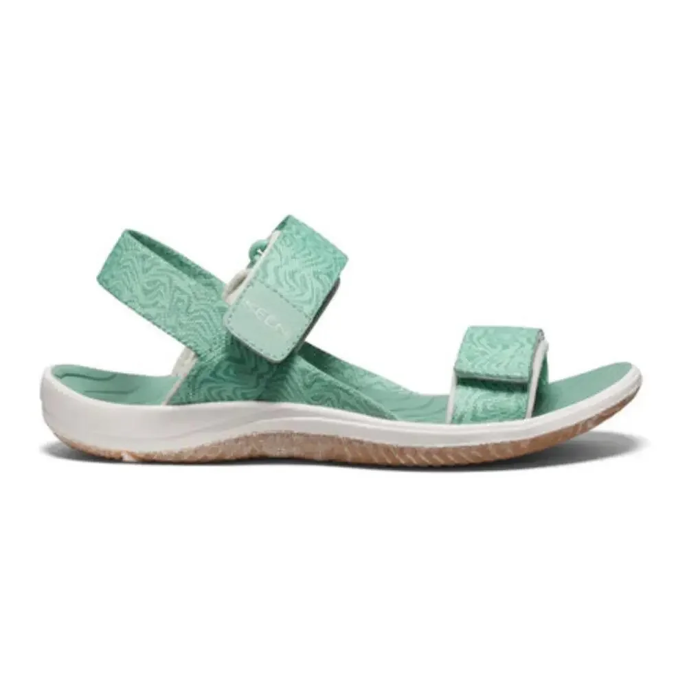Keen Elle Backstrap Sandals Toddler Lichen Star White Adjustable Strap NLW385